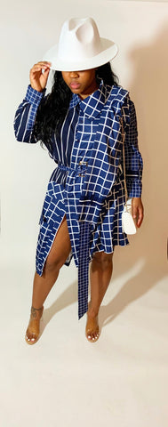 “Checkers Vs. Chess” Dress